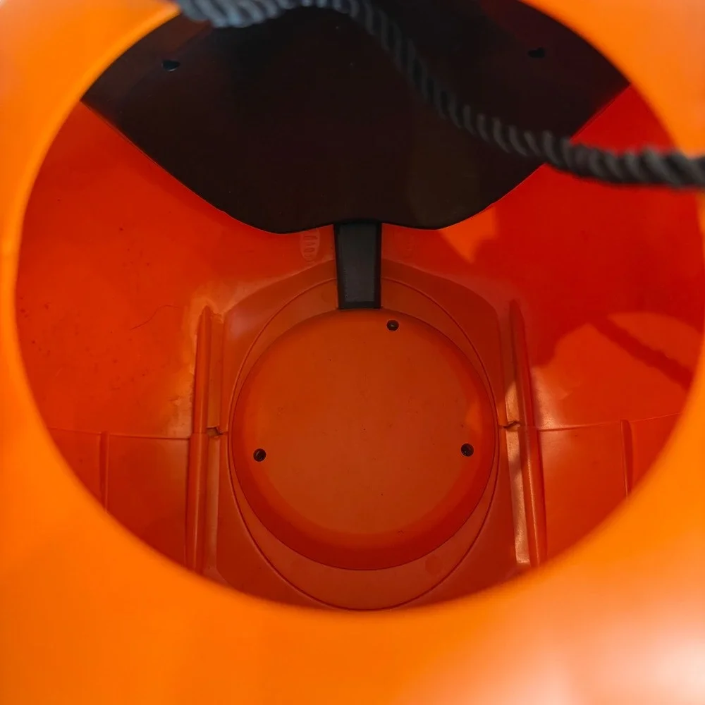 Disney 2023 Mickey Mouse Pumpkin Trick Or‎ Treat Bucket Halloween Candy Pail - Picture 5 of 7